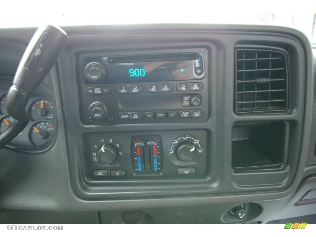 2006 Sierra 1500 SLE Regular Cab 4x4 - Deep Blue Metallic / Dark Pewter photo #6