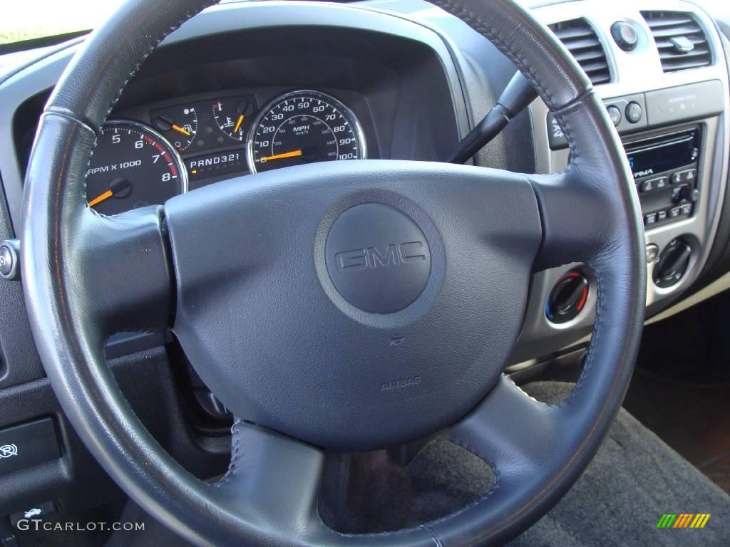 2008 Canyon SLE Extended Cab 4x4 - Sport Blue / Ebony photo #22