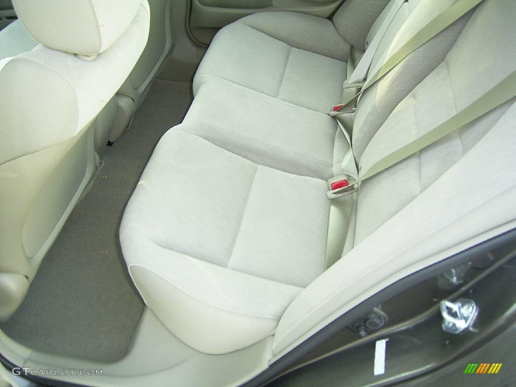 2010 Civic LX Sedan - Urban Titanium Metallic / Gray photo #12