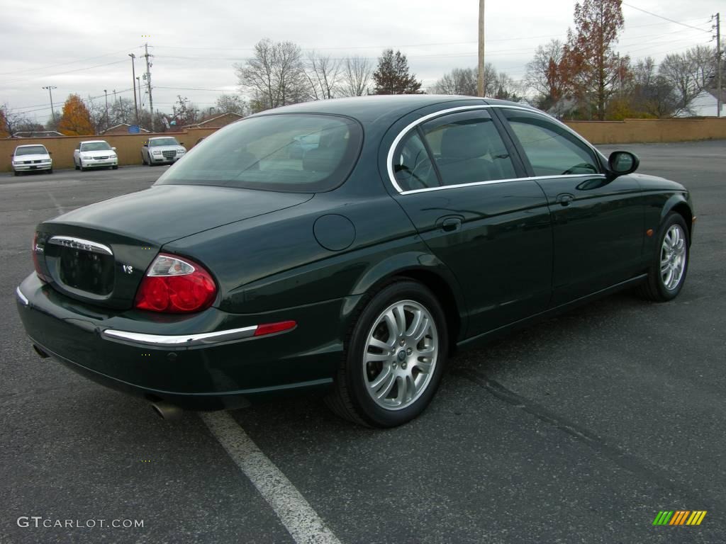 2003 S-Type 4.2 - Jaguar Racing Green / Charcoal photo #3