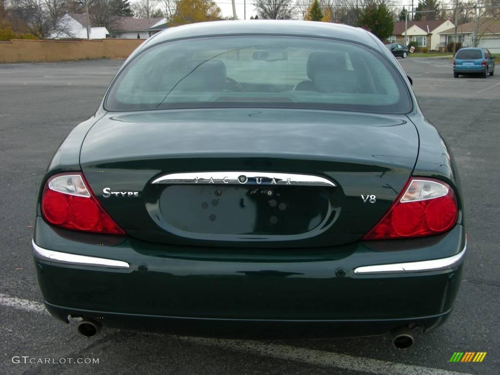 2003 S-Type 4.2 - Jaguar Racing Green / Charcoal photo #4