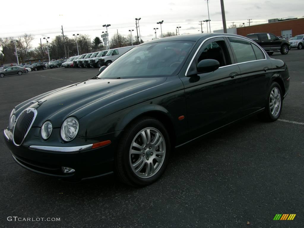 2003 S-Type 4.2 - Jaguar Racing Green / Charcoal photo #30