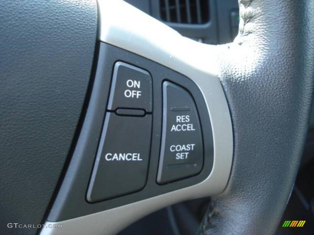 2009 Elantra Touring - Quicksilver / Gray photo #21