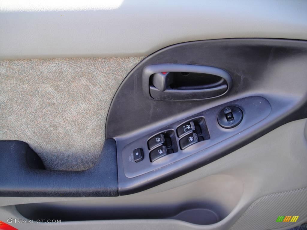 2001 Elantra GLS - Ocean Blue / Beige photo #9
