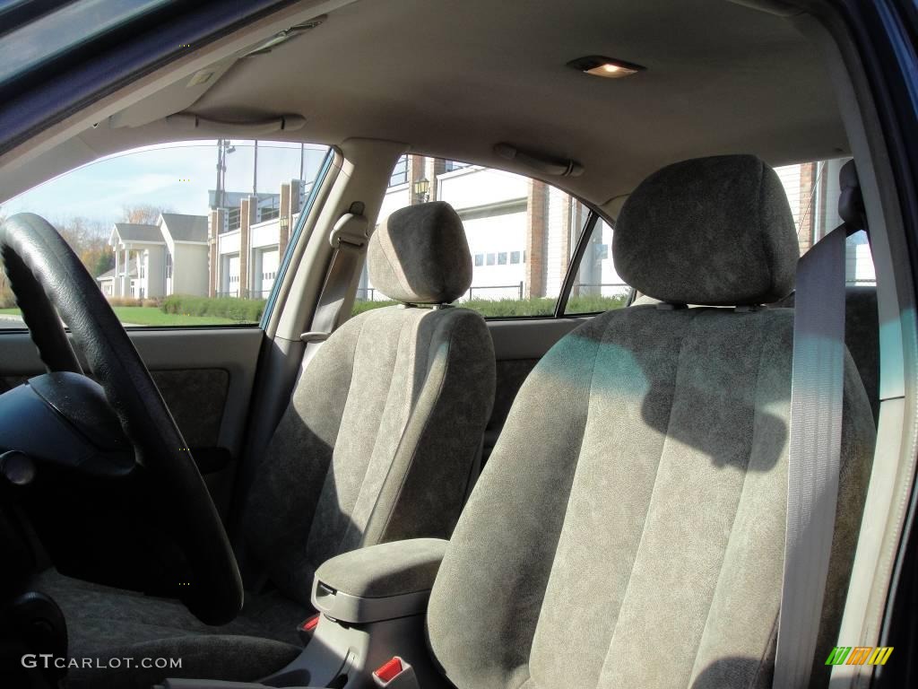 2001 Elantra GLS - Ocean Blue / Beige photo #10