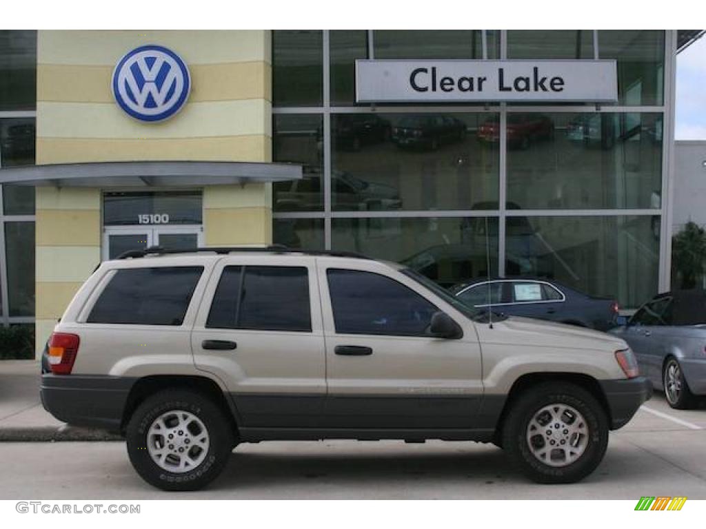 2001 Grand Cherokee Laredo - Champagne Pearl / Sandstone photo #4