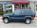 2003 Patriot Blue Pearl Jeep Liberty Sport 4x4  photo #2