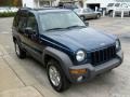 2003 Patriot Blue Pearl Jeep Liberty Sport 4x4  photo #6