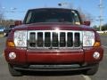 2009 Red Rock Crystal Pearl Jeep Commander Limited 4x4  photo #2