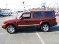 2009 Red Rock Crystal Pearl Jeep Commander Limited 4x4  photo #3