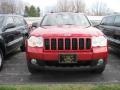 2010 Inferno Red Crystal Pearl Jeep Grand Cherokee Laredo 4x4  photo #2