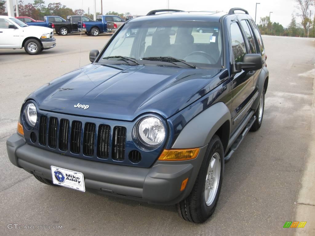 Patriot Blue Pearl Jeep Liberty