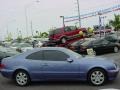 2002 Quartz Blue Metallic Mercedes-Benz CLK 320 Coupe  photo #2