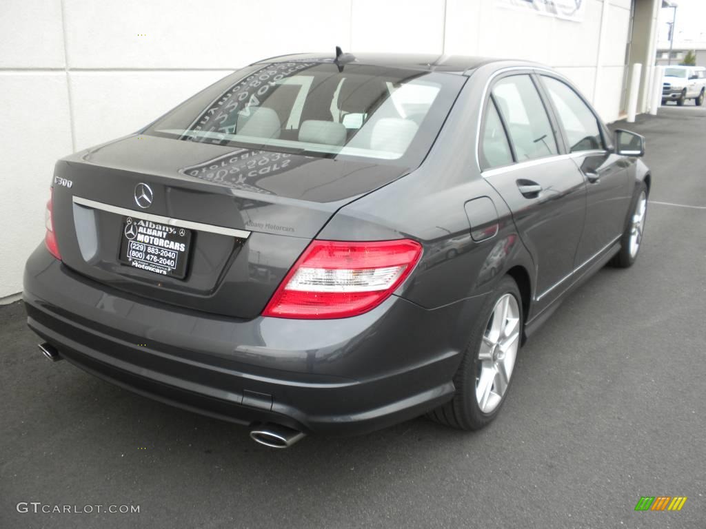 2010 C 300 Sport - Steel Grey Metallic / Grey/Black photo #25