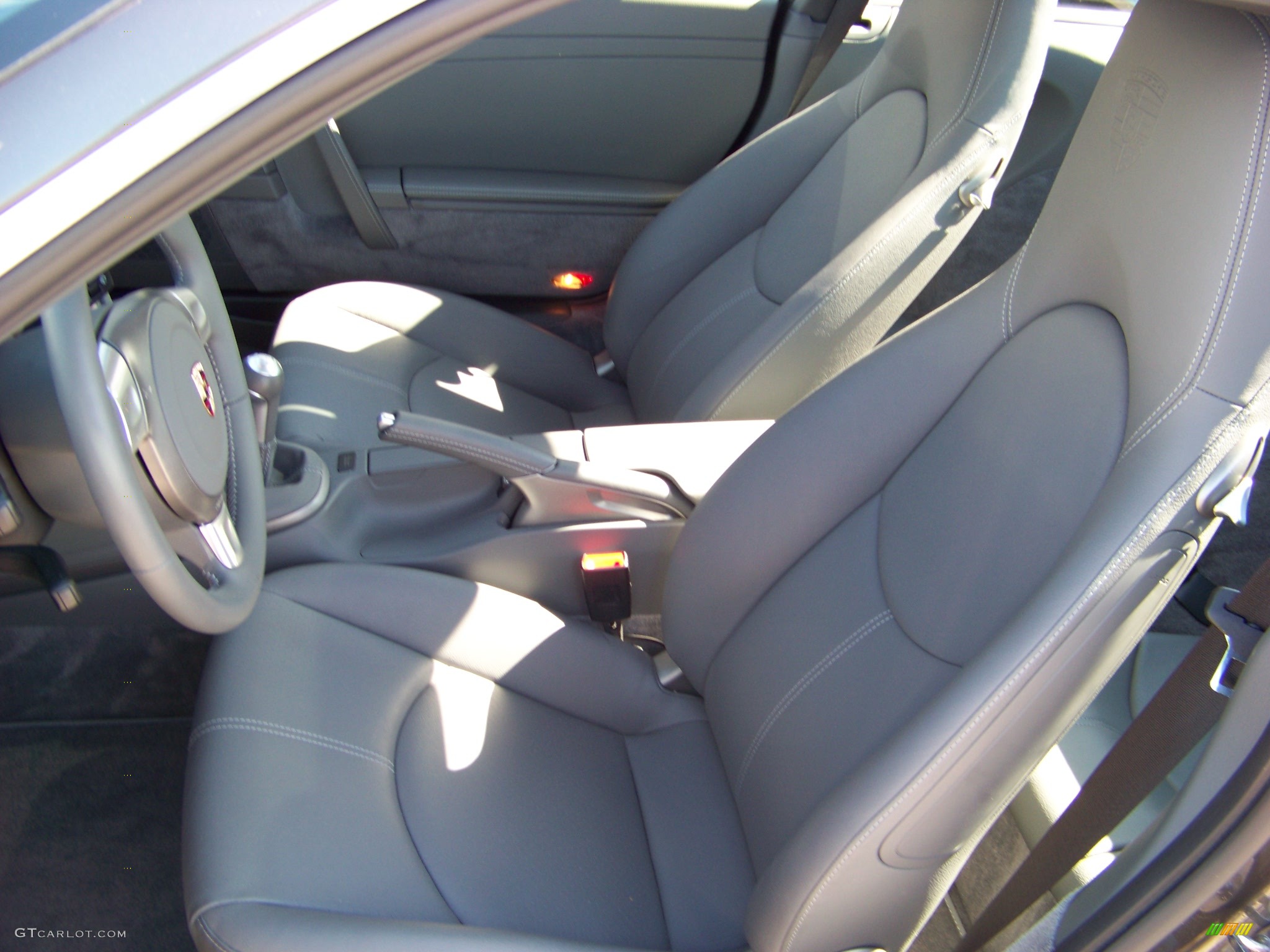 2008 911 Targa 4 - Meteor Grey Metallic / Stone Grey photo #9