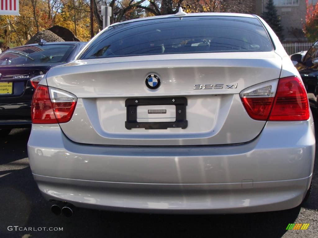 2006 3 Series 325xi Sedan - Titanium Silver Metallic / Grey photo #5
