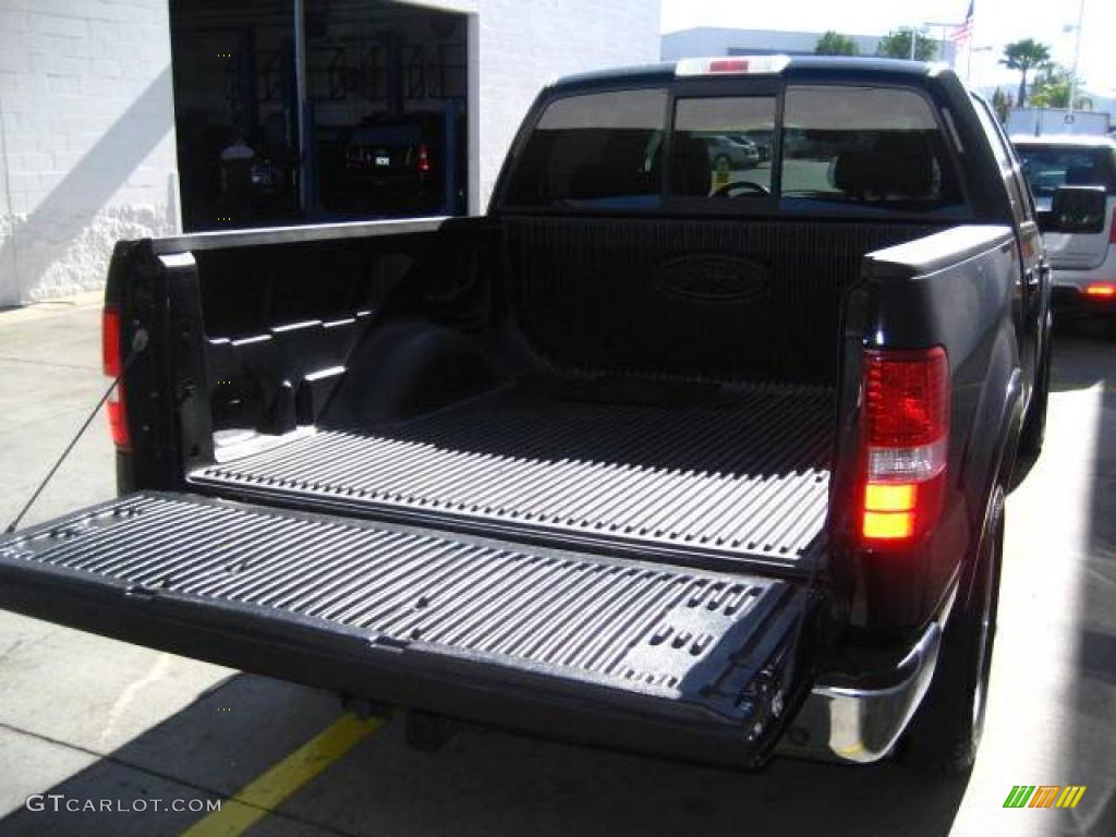 2006 F150 Lariat SuperCrew - Black / Black photo #13