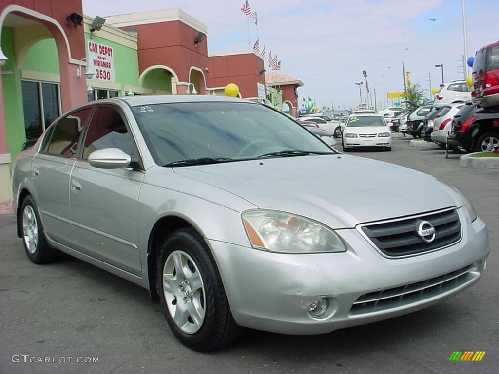 2003 Altima 2.5 S - Sheer Silver Metallic / Frost photo #1