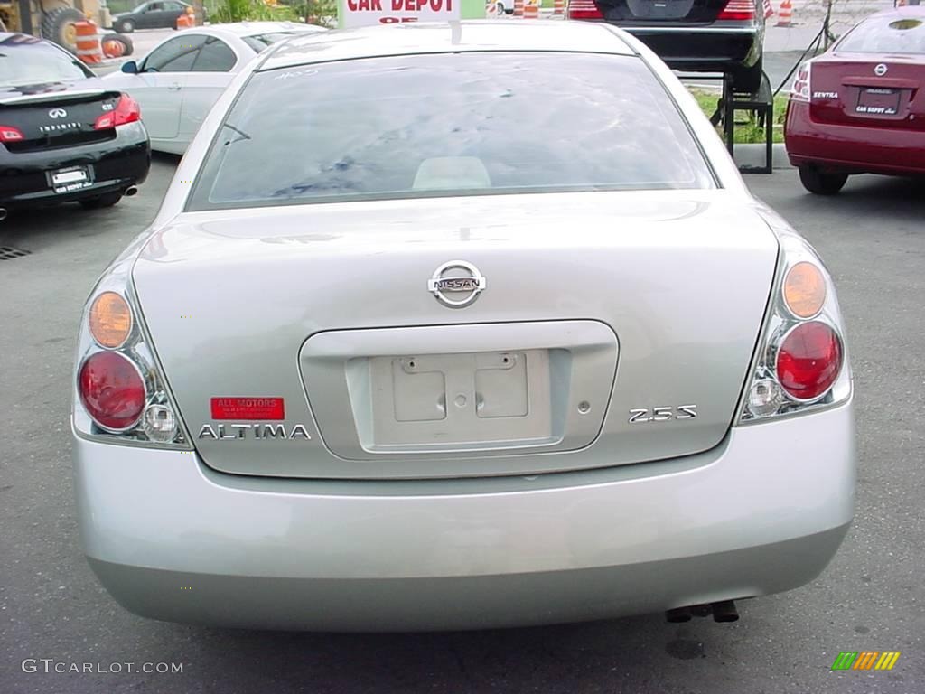 2003 Altima 2.5 S - Sheer Silver Metallic / Frost photo #4