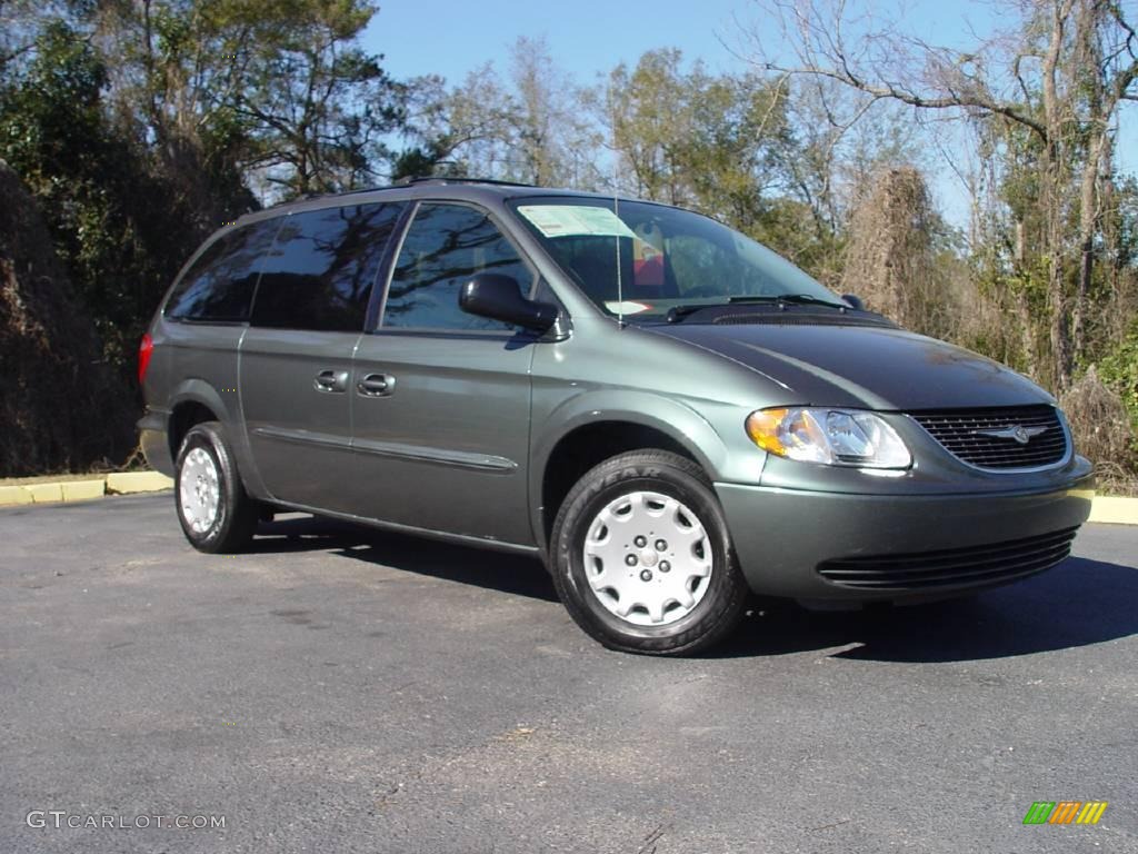 Onyx Green Pearl Chrysler Town & Country