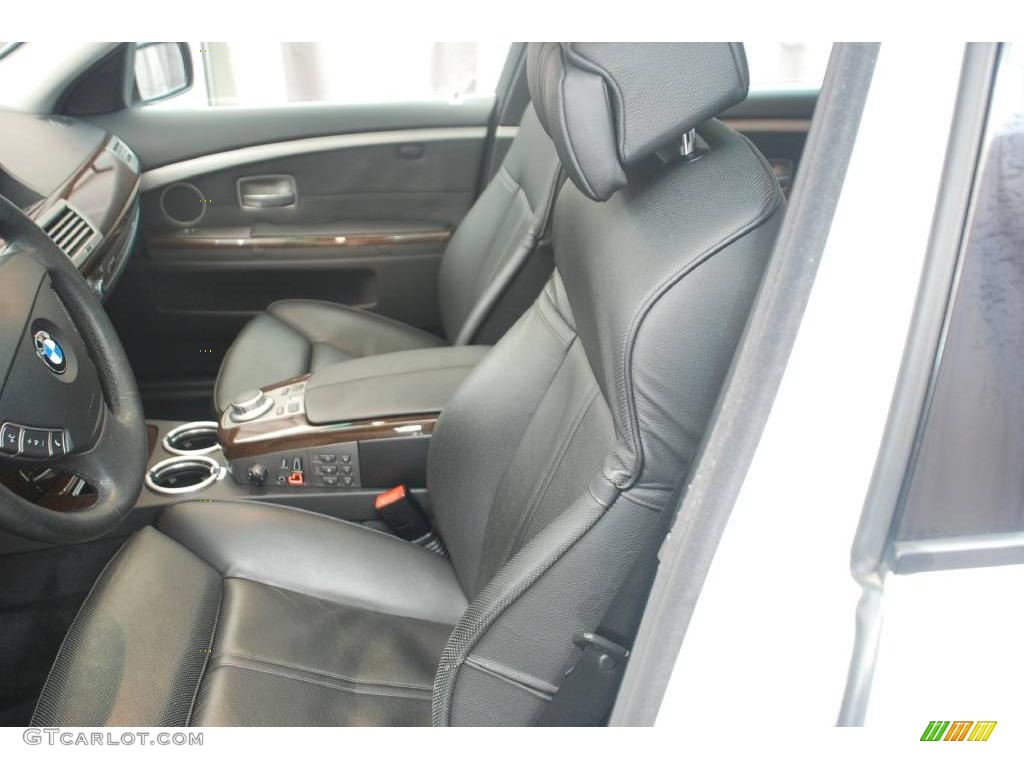 2007 7 Series 750Li Sedan - Alpine White / Black photo #4