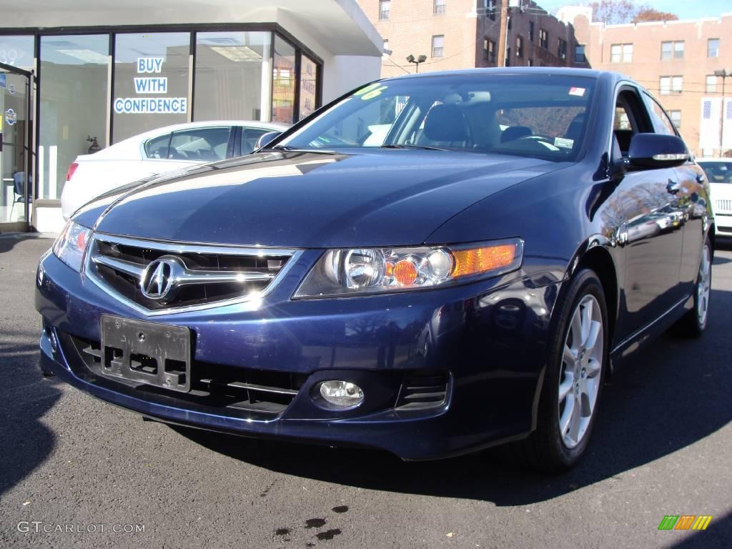 2006 TSX Sedan - Royal Blue Pearl / Ebony Black photo #1