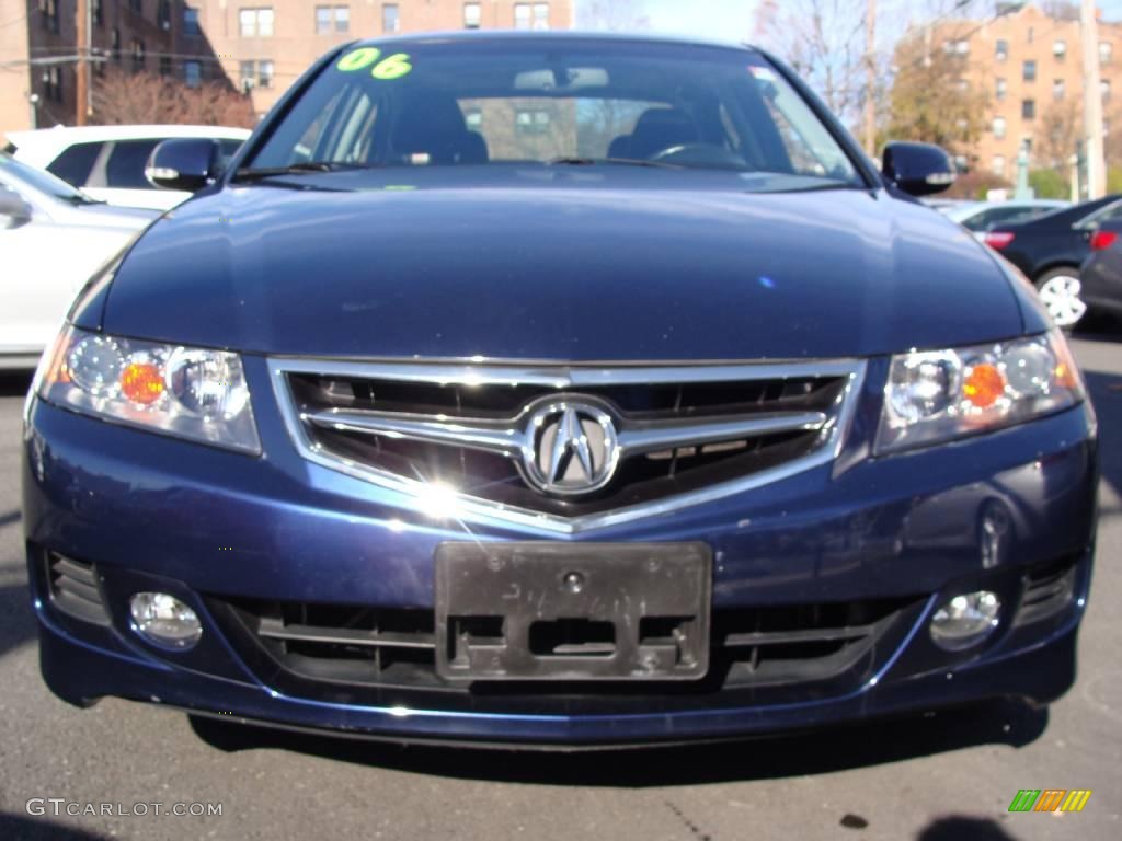 2006 TSX Sedan - Royal Blue Pearl / Ebony Black photo #2