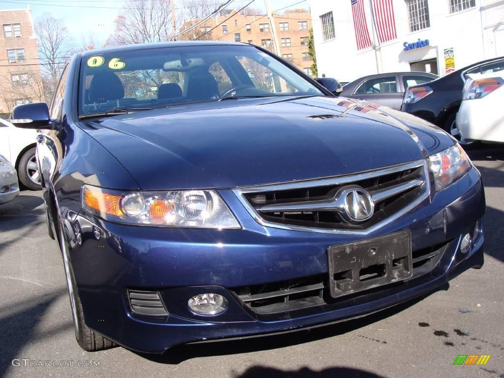 2006 TSX Sedan - Royal Blue Pearl / Ebony Black photo #3