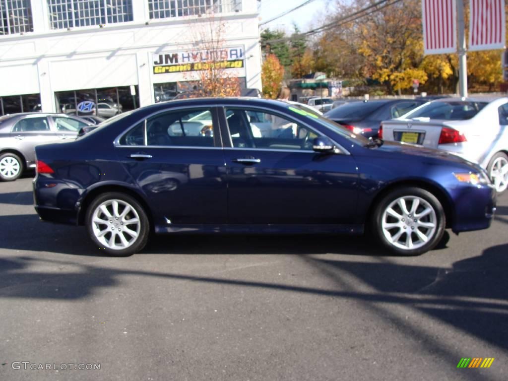 2006 TSX Sedan - Royal Blue Pearl / Ebony Black photo #4