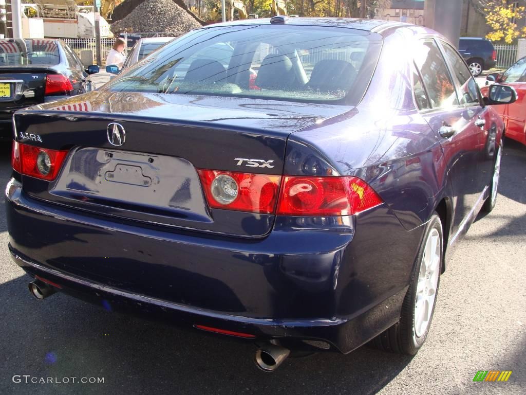 2006 TSX Sedan - Royal Blue Pearl / Ebony Black photo #5