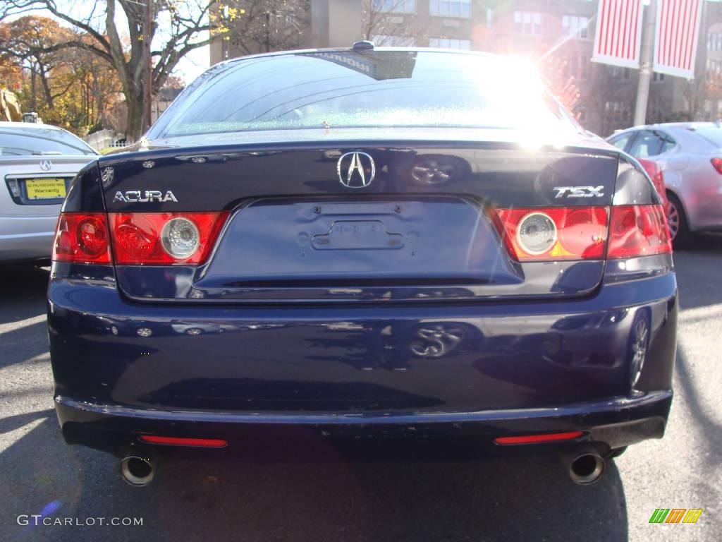 2006 TSX Sedan - Royal Blue Pearl / Ebony Black photo #6