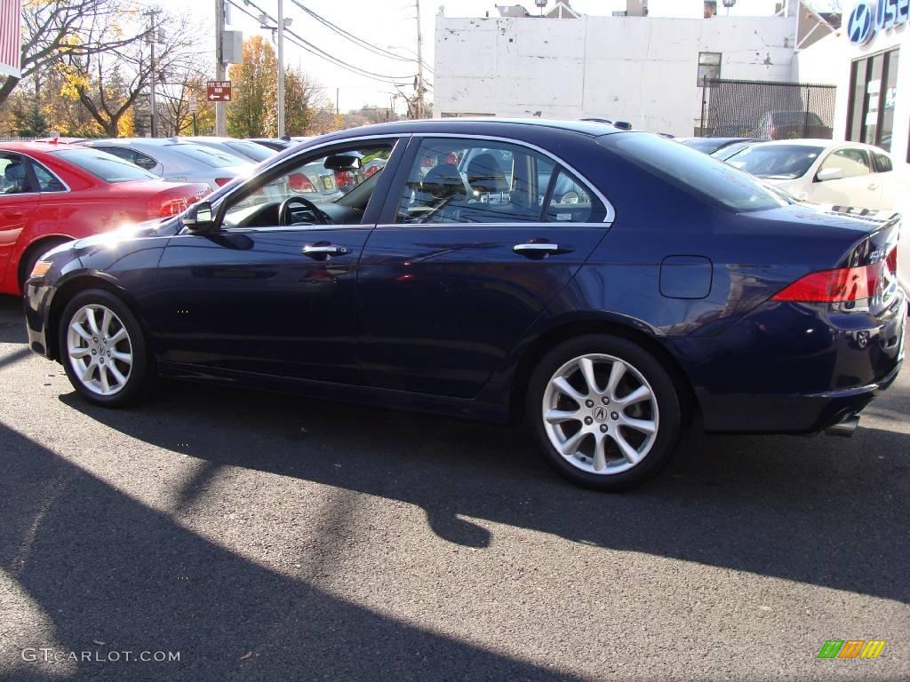2006 TSX Sedan - Royal Blue Pearl / Ebony Black photo #8