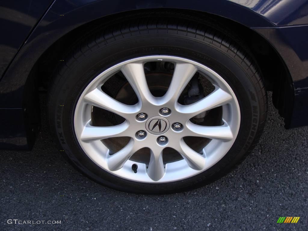2006 TSX Sedan - Royal Blue Pearl / Ebony Black photo #9