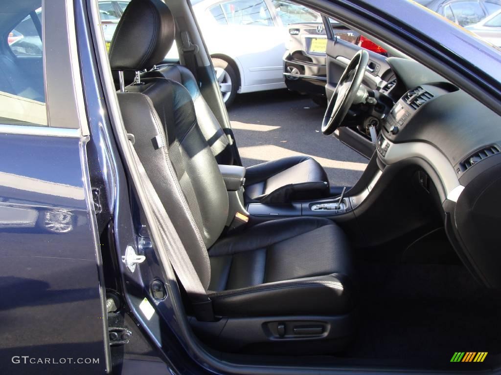 2006 TSX Sedan - Royal Blue Pearl / Ebony Black photo #17