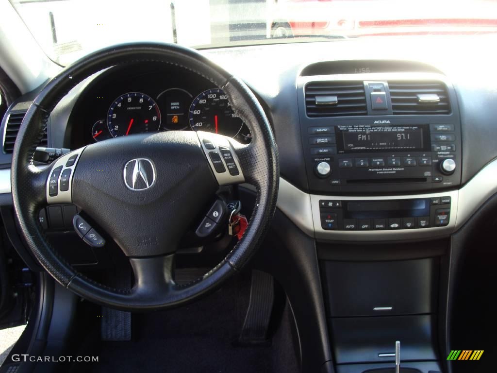 2006 TSX Sedan - Royal Blue Pearl / Ebony Black photo #20
