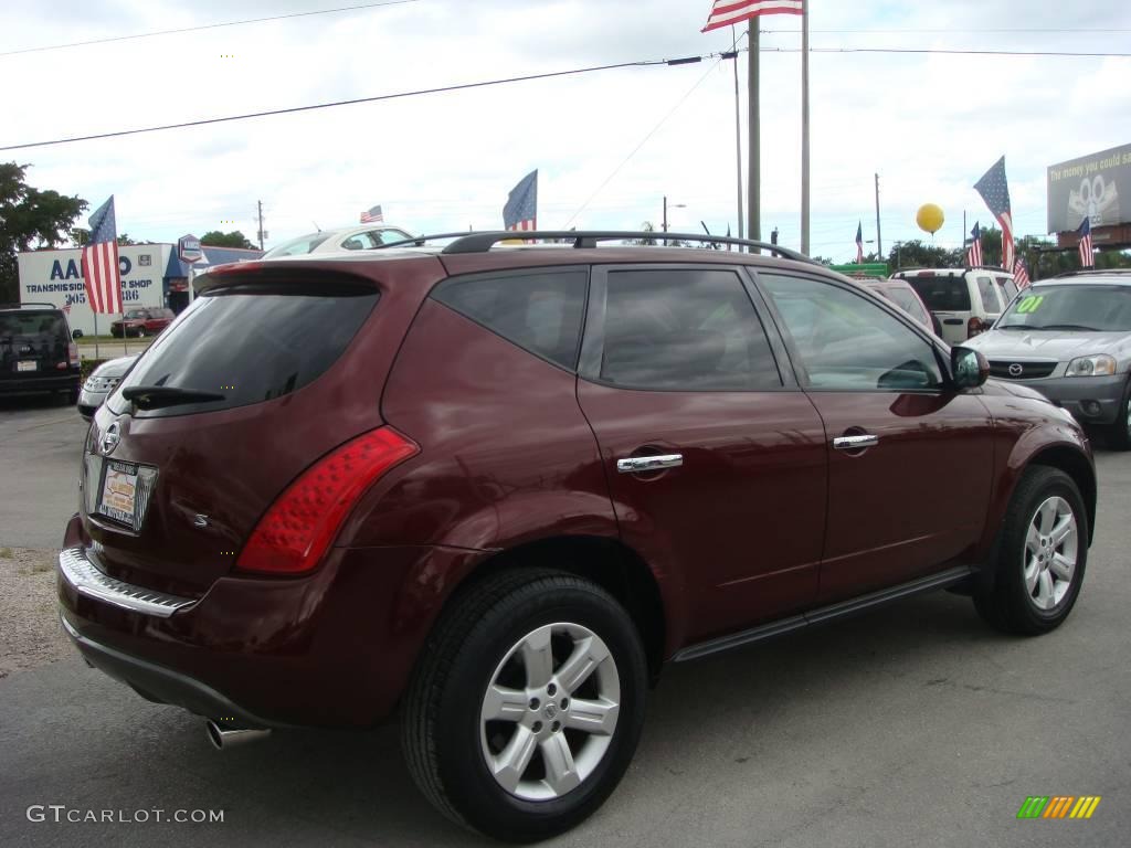 2006 Murano S - Merlot Pearl / Charcoal photo #3