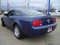2008 Vista Blue Metallic Ford Mustang V6 Deluxe Coupe  photo #3