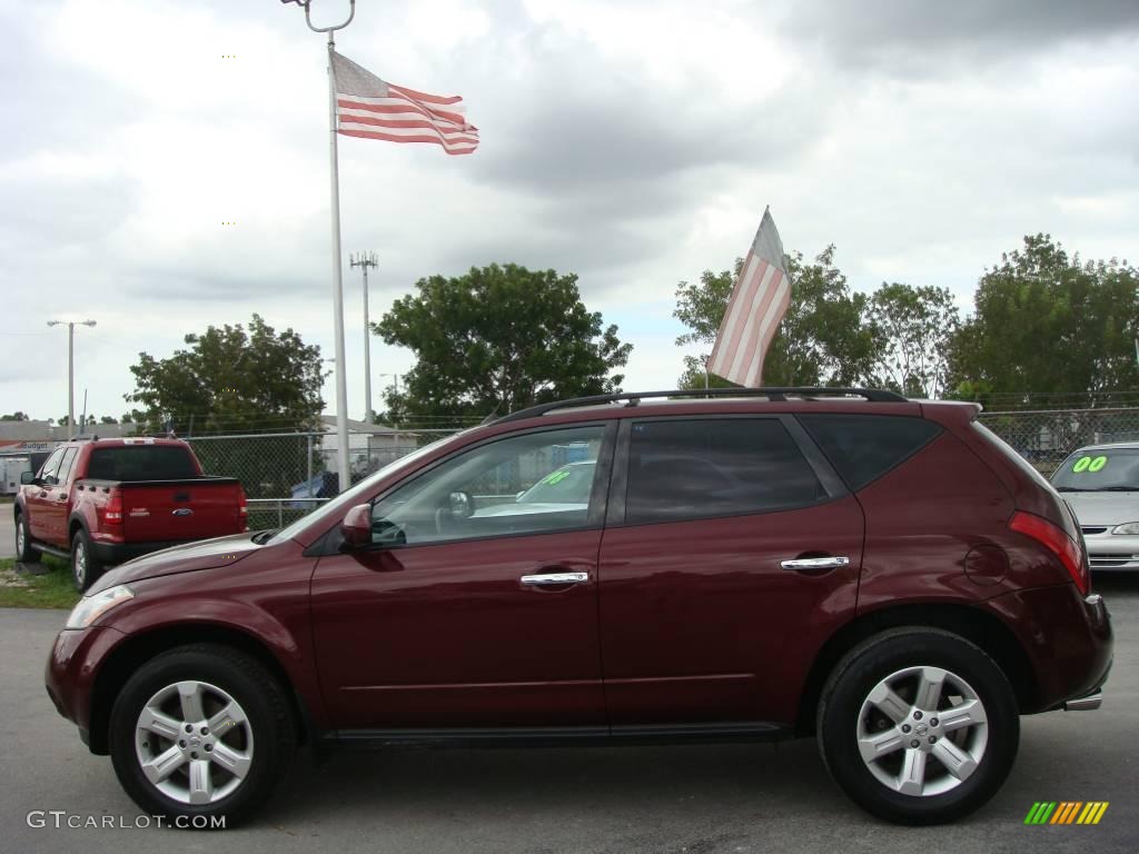 2006 Murano S - Merlot Pearl / Charcoal photo #7