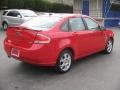 2008 Vermillion Red Ford Focus SE Sedan  photo #6