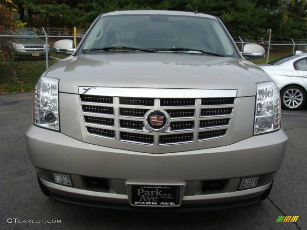 2007 Escalade AWD - Gold Mist / Cocoa/Light Cashmere photo #3