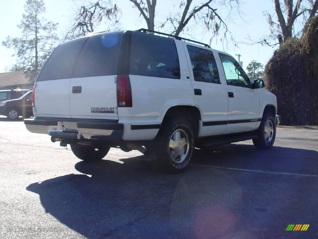 1999 Tahoe LT 4x4 - Summit White / Neutral photo #3