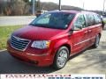2008 Inferno Red Crystal Pearlcoat Chrysler Town & Country Limited  photo #14