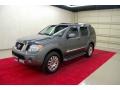 2008 Storm Gray Nissan Pathfinder LE V8  photo #4