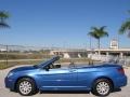 2008 Marathon Blue Pearl Chrysler Sebring LX Convertible  photo #4