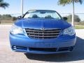 2008 Marathon Blue Pearl Chrysler Sebring LX Convertible  photo #17