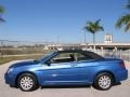 2008 Marathon Blue Pearl Chrysler Sebring LX Convertible  photo #19