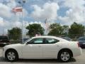 2008 Stone White Dodge Charger Police Package  photo #6