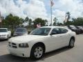 2008 Stone White Dodge Charger Police Package  photo #7