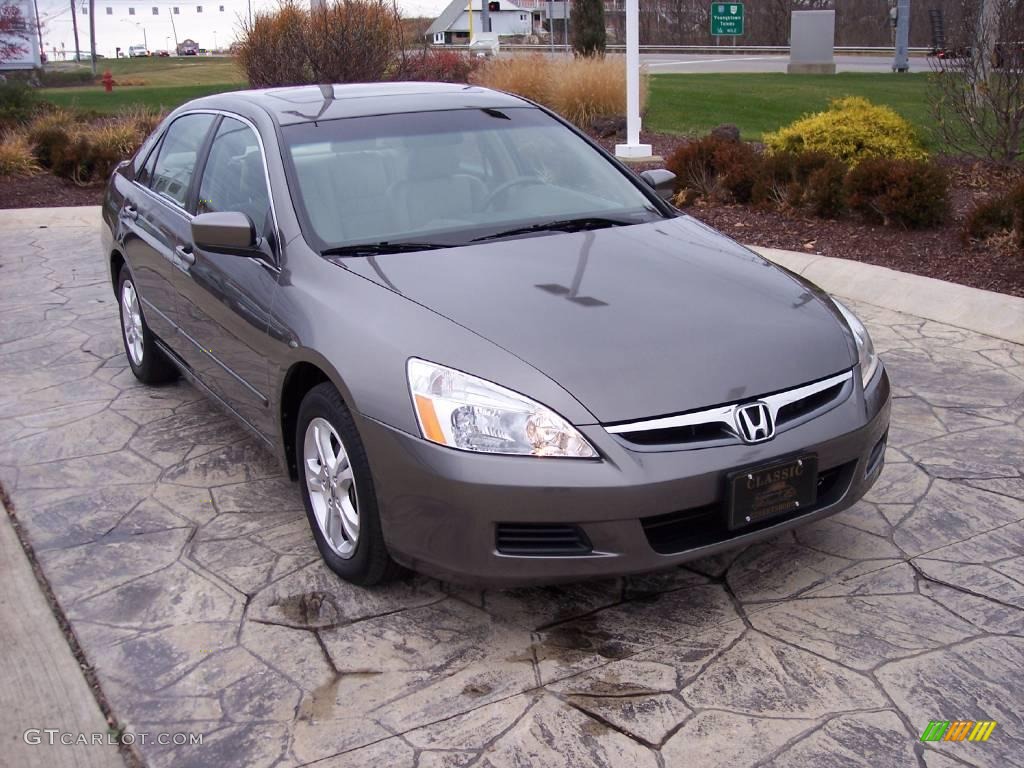 2006 Accord EX-L Sedan - Carbon Bronze Pearl / Ivory photo #1