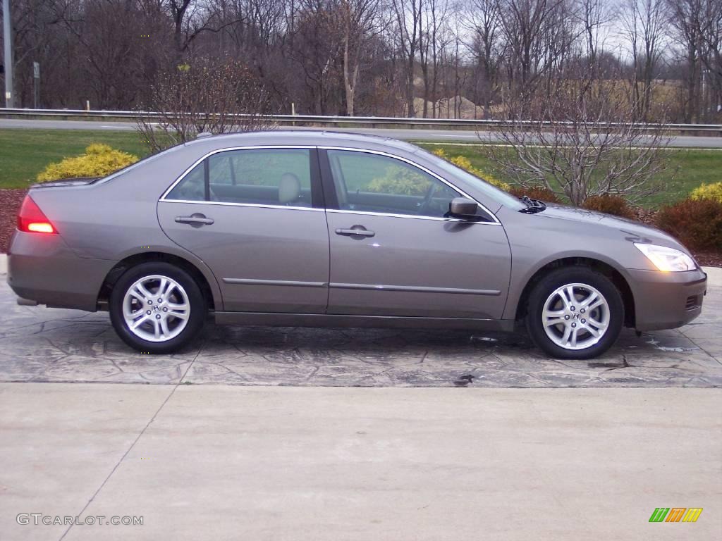 2006 Accord EX-L Sedan - Carbon Bronze Pearl / Ivory photo #3